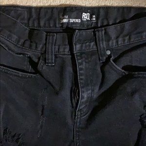 Mens RSQ Black Jeans